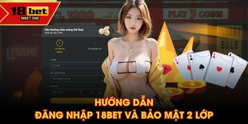 Hướng dẫn đăng nhập 18BET và bảo mật 2 lớp